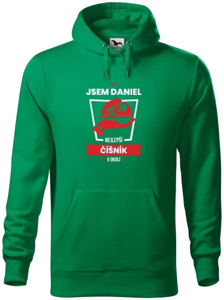 Pánská mikina Nejlepší v okolí - číšník