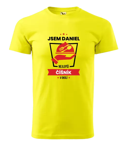 Pánské tričko Nejlepší v okolí - číšník