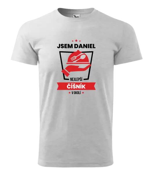Pánské tričko Nejlepší v okolí - číšník