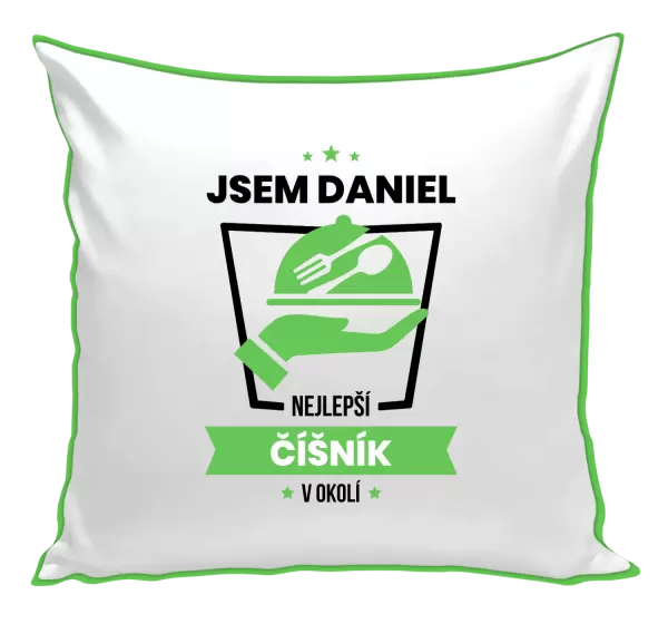 Polštář Nejlepší v okolí - číšník