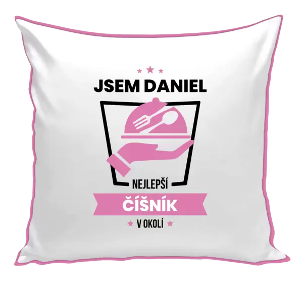 Polštář Nejlepší v okolí - číšník