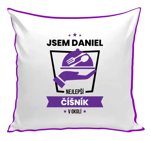 Polštář Nejlepší v okolí - číšník