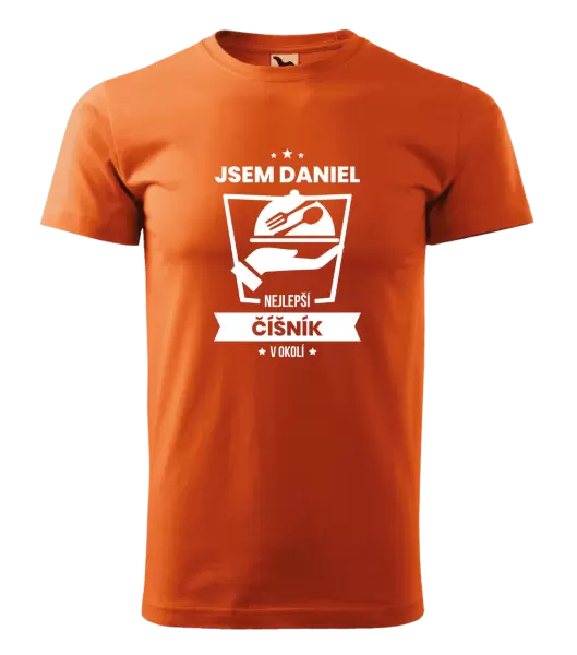 Pánské tričko Nejlepší v okolí - číšník