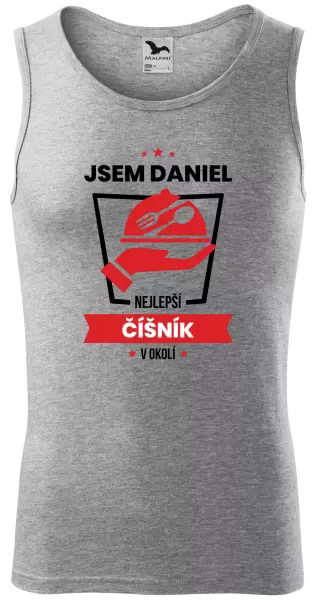 Pánské tílko Nejlepší v okolí - číšník