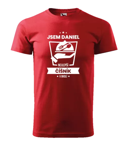 Pánské tričko Nejlepší v okolí - číšník