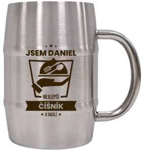 Nerezový chladicí půllitr Nejlepší v okolí - číšník
