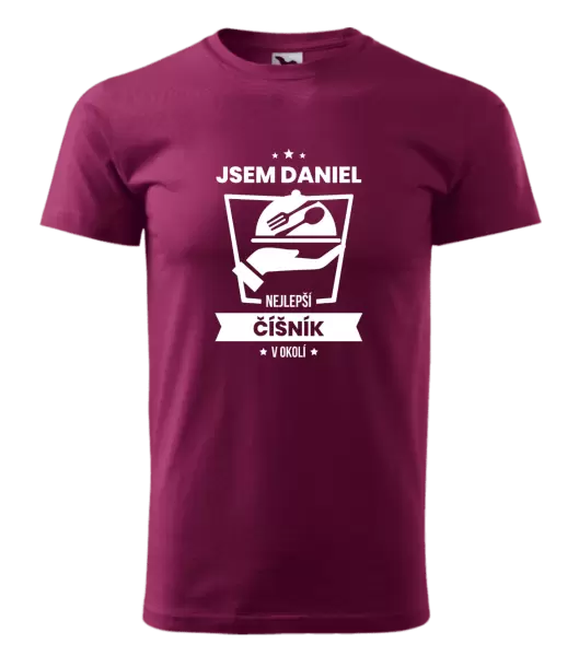 Pánské tričko Nejlepší v okolí - číšník