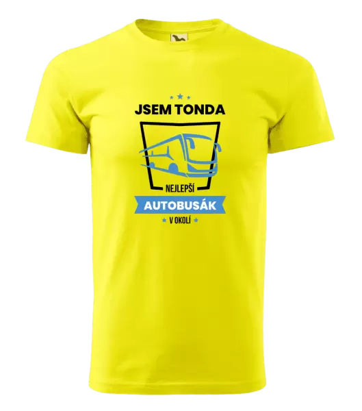 Pánské tričko Nejlepší v okolí - autobusák