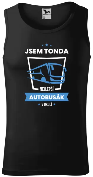 Pánské tílko Nejlepší v okolí - autobusák