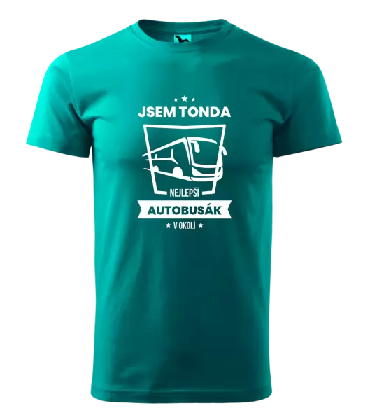 Pánské tričko Nejlepší v okolí - autobusák