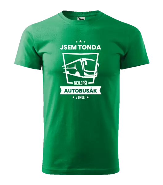 Pánské tričko Nejlepší v okolí - autobusák