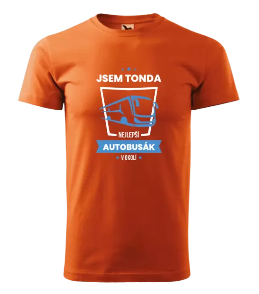 Pánské tričko Nejlepší v okolí - autobusák
