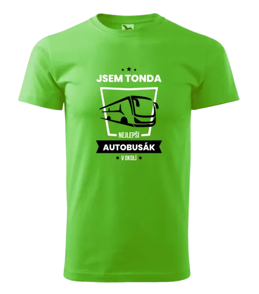 Pánské tričko Nejlepší v okolí - autobusák