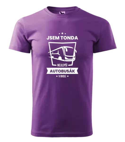 Pánské tričko Nejlepší v okolí - autobusák