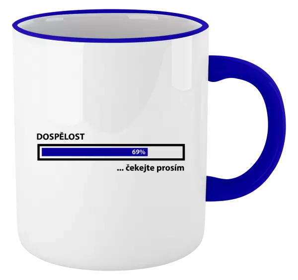 Hrnek Dospělost - čekejte prosím