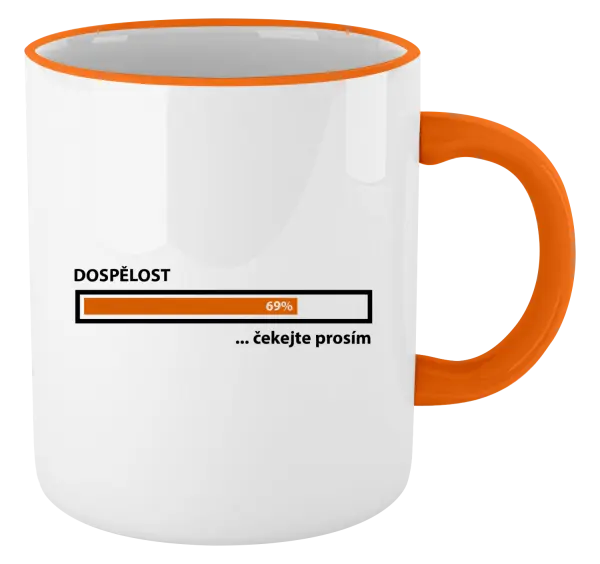 Hrnek Dospělost - čekejte prosím