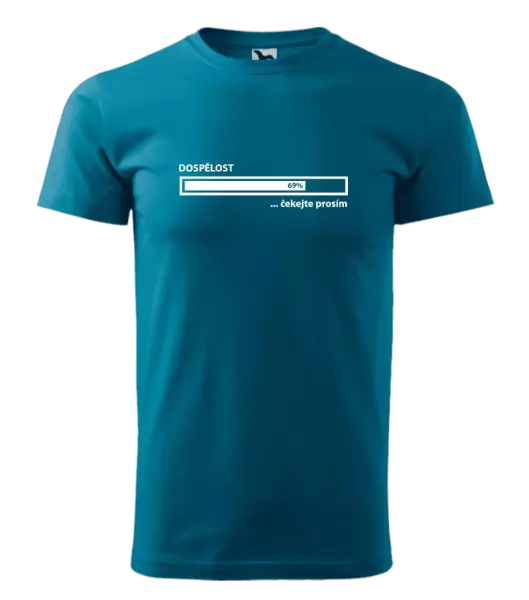 Pánské tričko Dospělost - čekejte prosím
