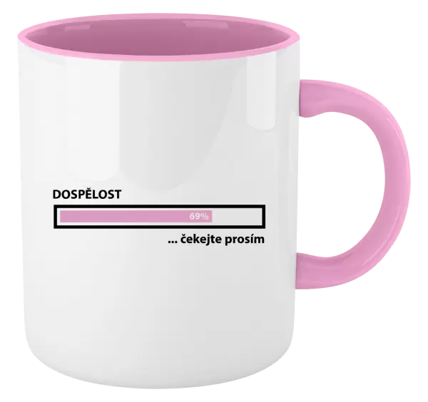 Hrnek Dospělost - čekejte prosím