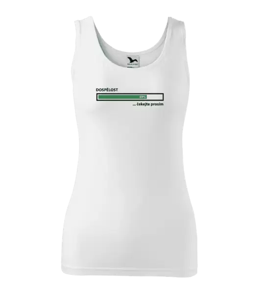 Dámské tílko Dospělost - čekejte prosím
