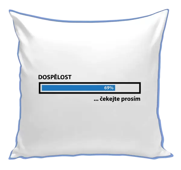 Polštář Dospělost - čekejte prosím