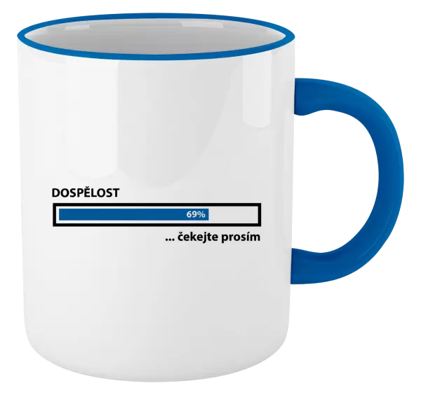Hrnek Dospělost - čekejte prosím