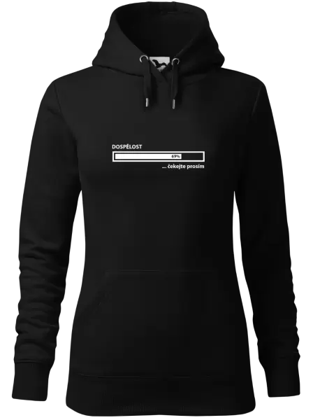 Dámská mikina Dospělost - čekejte prosím