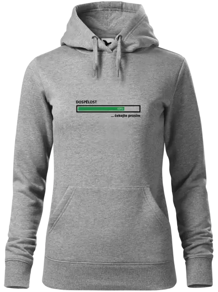 Dámská mikina Dospělost - čekejte prosím