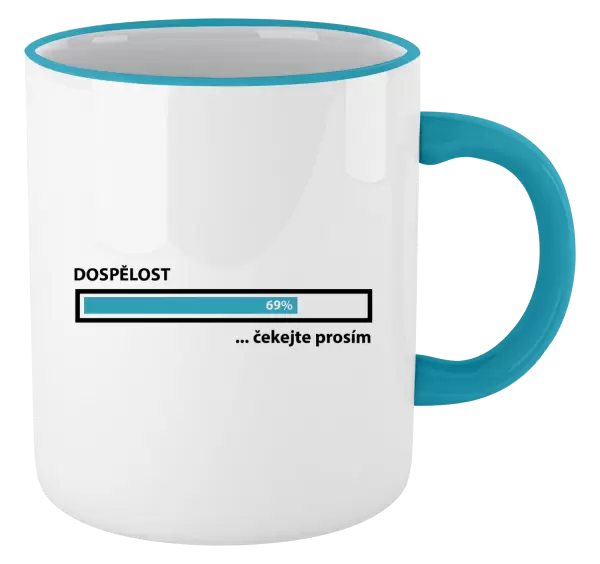Hrnek Dospělost - čekejte prosím