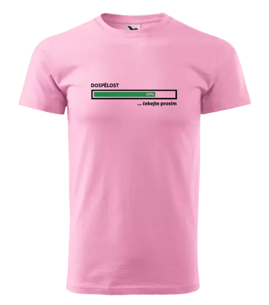 Pánské tričko Dospělost - čekejte prosím