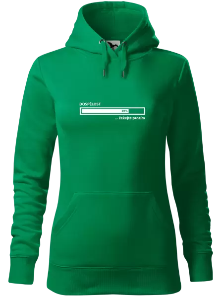 Dámská mikina Dospělost - čekejte prosím