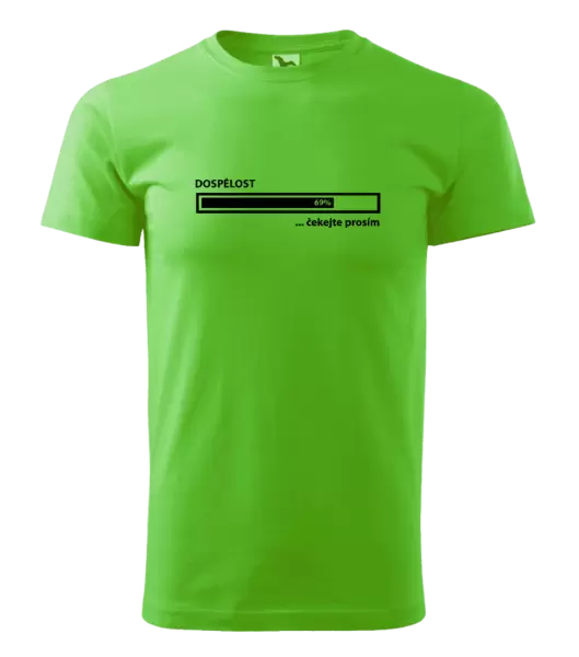 Pánské tričko Dospělost - čekejte prosím