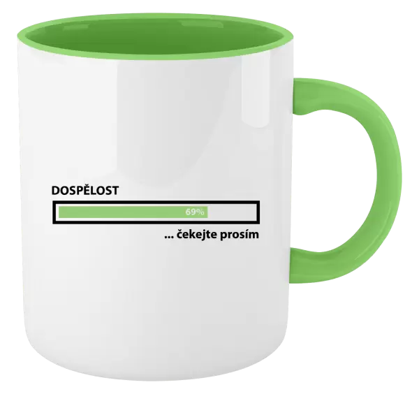 Hrnek Dospělost - čekejte prosím