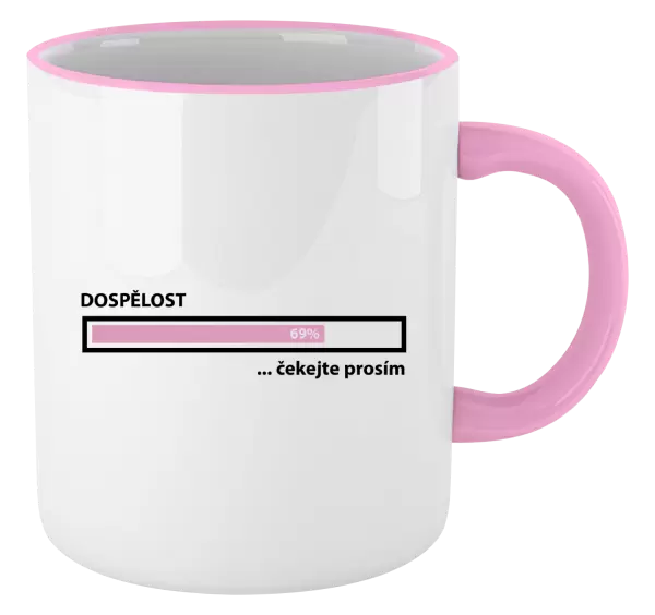 Hrnek Dospělost - čekejte prosím