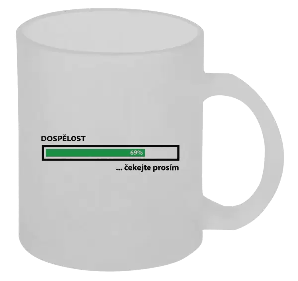 Hrnek Dospělost - čekejte prosím