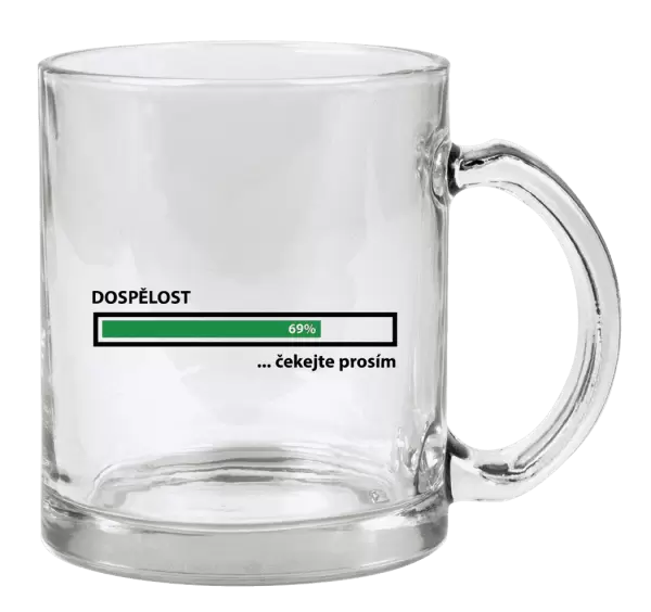 Hrnek Dospělost - čekejte prosím