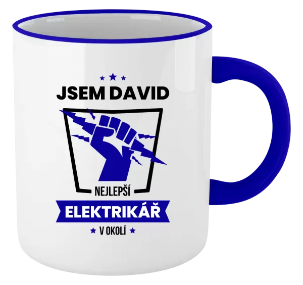 Hrnek Nejlepší v okolí - elektrikář