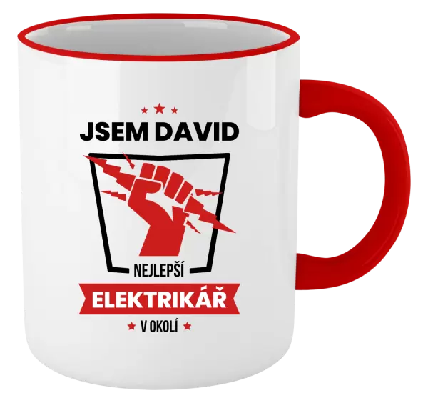 Hrnek Nejlepší v okolí - elektrikář