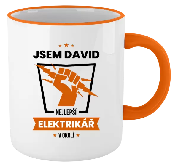 Hrnek Nejlepší v okolí - elektrikář