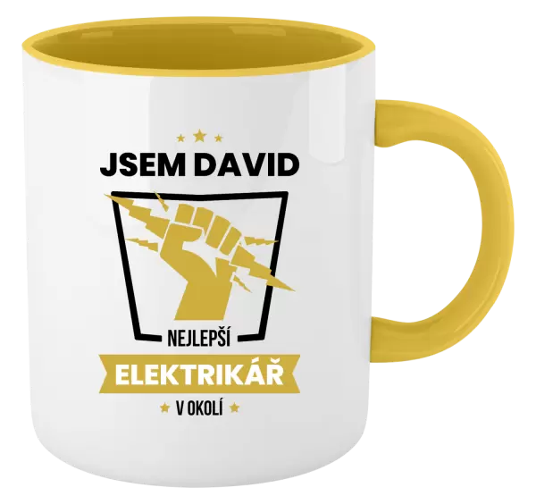 Hrnek Nejlepší v okolí - elektrikář