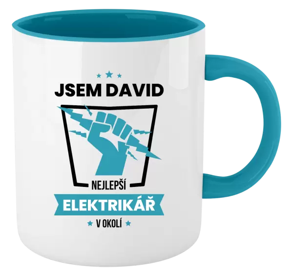 Hrnek Nejlepší v okolí - elektrikář