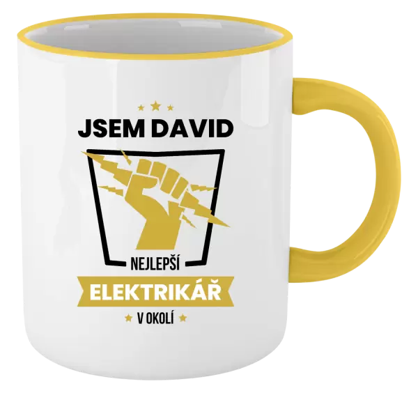 Hrnek Nejlepší v okolí - elektrikář