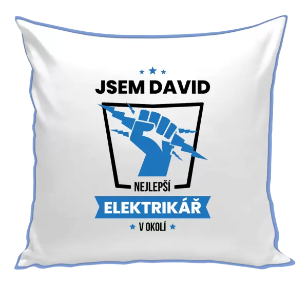 Polštář Nejlepší v okolí - elektrikář