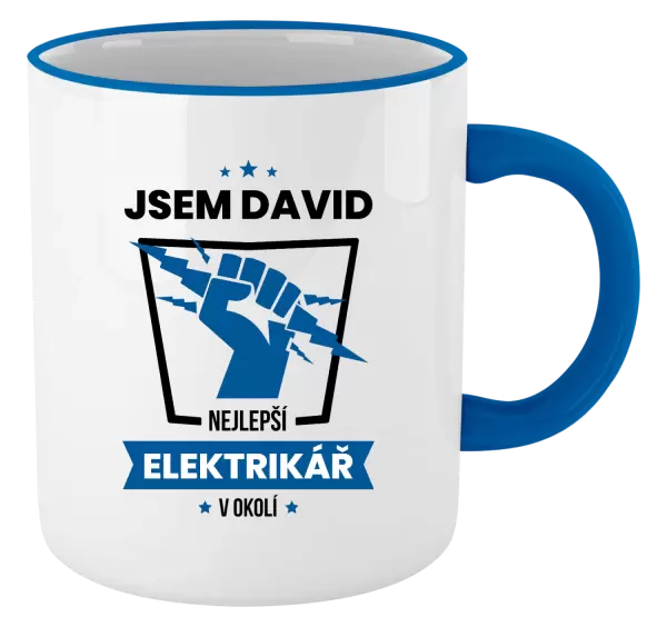 Hrnek Nejlepší v okolí - elektrikář