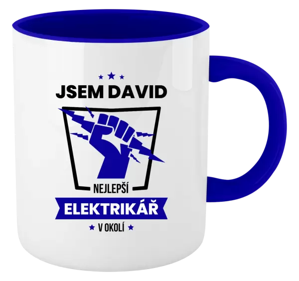 Hrnek Nejlepší v okolí - elektrikář