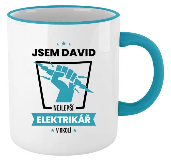 Hrnek Nejlepší v okolí - elektrikář