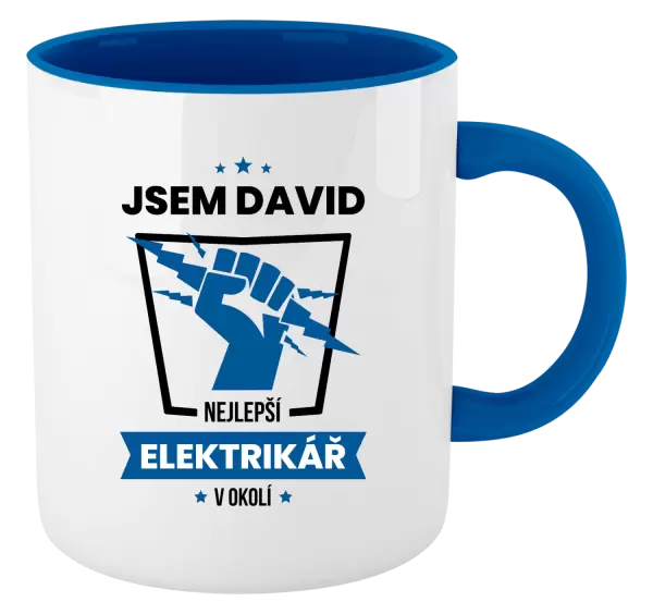Hrnek Nejlepší v okolí - elektrikář