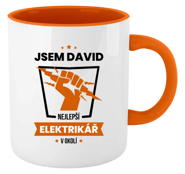Hrnek Nejlepší v okolí - elektrikář