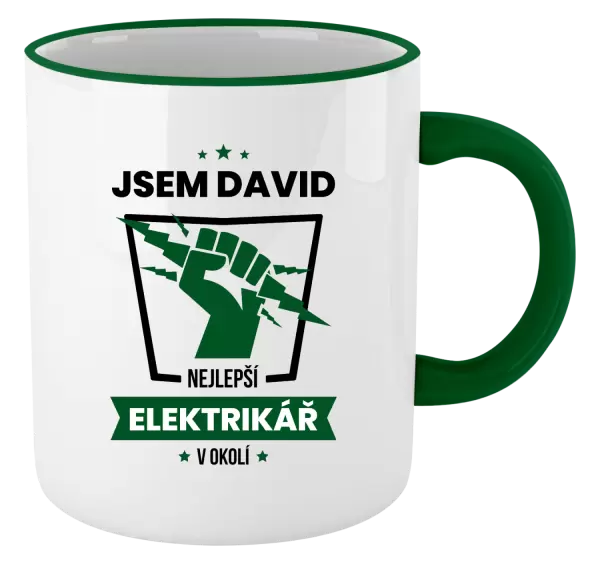 Hrnek Nejlepší v okolí - elektrikář