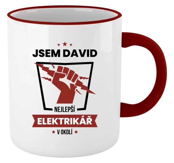 Hrnek Nejlepší v okolí - elektrikář