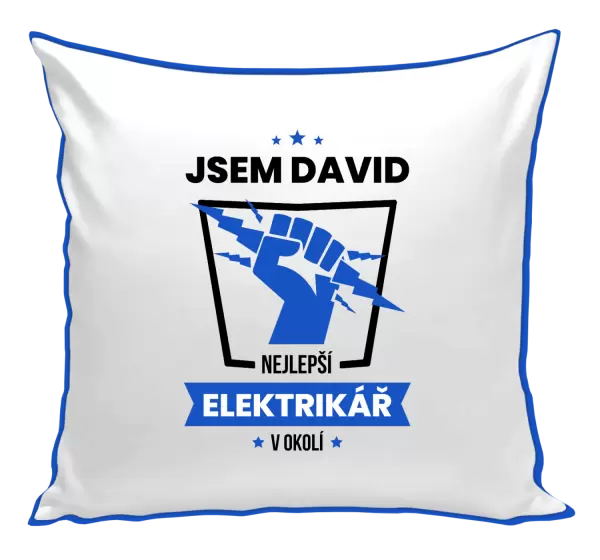 Polštář Nejlepší v okolí - elektrikář